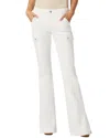 Joe's Jeans Petite White The Frankie Cargo Bootcut Jean
