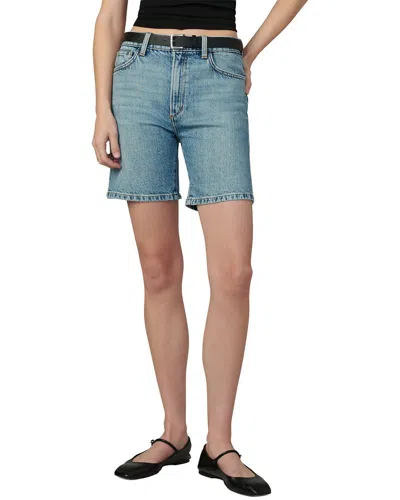Joe's Jeans Joey High Rise Cuffed Short In Composure In Blue
