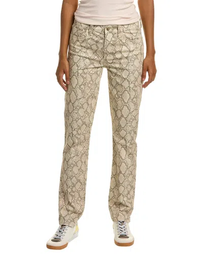 Joe's Jeans The Lara Snakeskin Print High Rise Cigarette Jeans In Vesper
