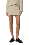 Joe's Jeans The Lennon Wool Blend Sweater Mini Skirt In Neutral
