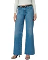Joe's Jeans The Lou Lou Low Rise Wide Leg Stand By Jean In Blue