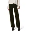Joe's Jeans The Margot Flocked High Waist Straight Leg Jeans In Green