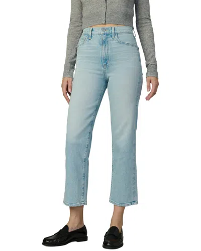 Joe's Jeans Pazazz The Margot Cropped High Rise Straight Jean In Blue