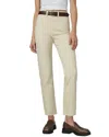 Joe's Jeans The Margot Slim Ankle Creme Brulee Jean In Neutral