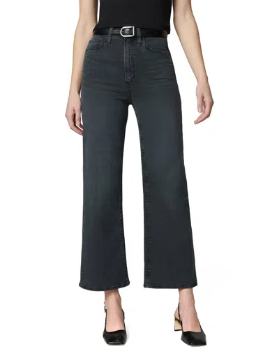 Joe's Jeans The Mia High Rise Wide Leg Ankle Black Cat Jean