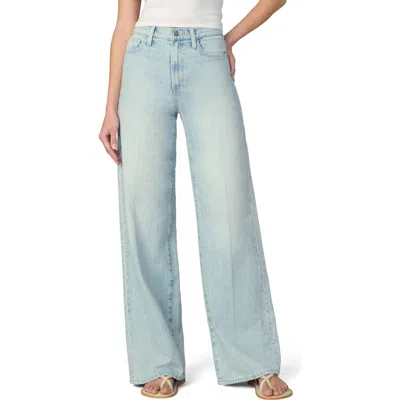 Joe's Jeans The Mia High Waist Wide Leg Jeans In Brown