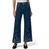 Joe's Jeans The Mia Ankle Stone Embellished Jeans In Crystal Sky In Blue