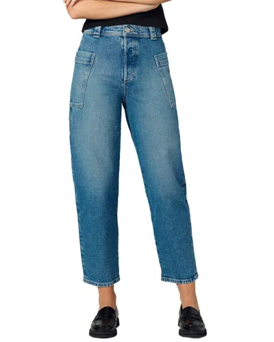 Joe's Jeans The Pheobe Refined Patch Pocket Barrel Leg Jean In Blue