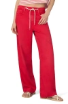 Joe's Jeans The Ryan High Rise Drawcord Jeans In Cherry Red