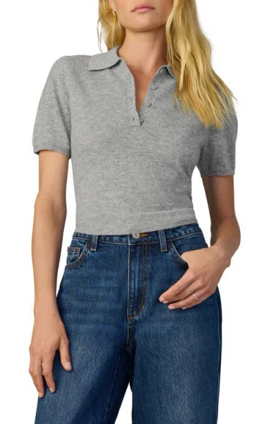 JOE'S JEANS JOE'S JEANS THE SHORT SLEEVE CASHMERE HENLEY SWEATER