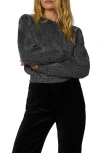Joe's Jeans The Taylor Metallic Raglan Sweater In Black