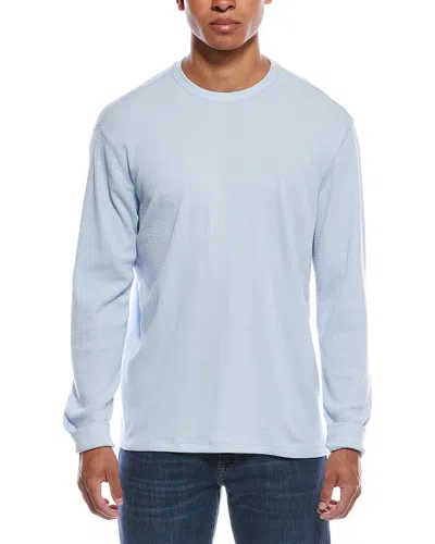 Joe's Jeans Waffle Knit Thermal Shirt In Blue