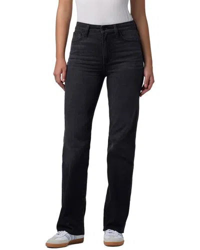 Joe's Jeans Wide Leg Full Length Joy Ride Jean In Black