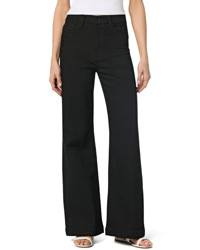 Joe's Jeans Wide Leg Full Length + Trouser Hem In Black