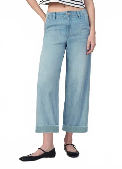 Joe's Jeans Karter High Rise Trouser Pant In Best Days In Blue