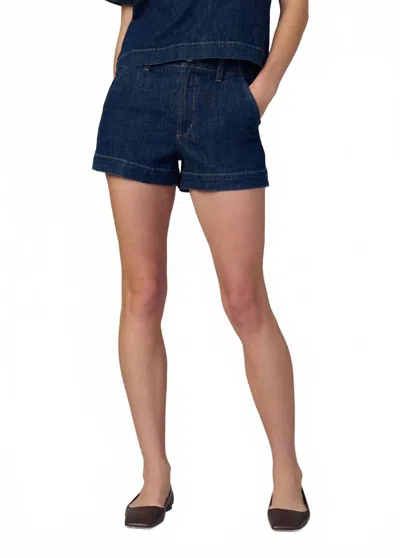 Joe's Jeans Karter Trouser Short In Out Of Control In Blue