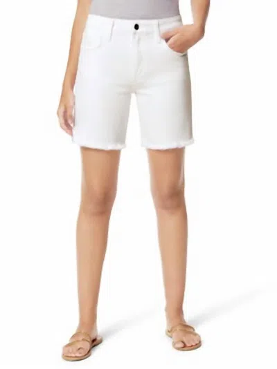 Joe's Jeans Lara Bermuda Short In White
