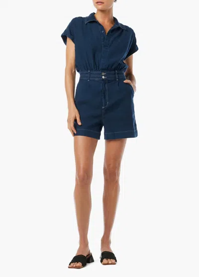 Joe's Jeans Lexi Romper In Pageant Blue In Multi