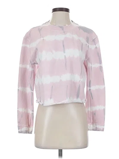 Pre-owned Joe's Jeans Long Sleeve Blouse In Pink