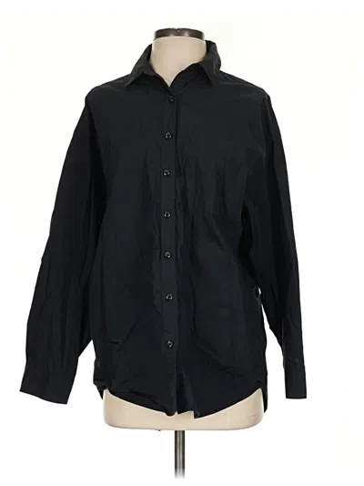Pre-owned Joe's Jeans Long Sleeve Button Down Shirt In Black