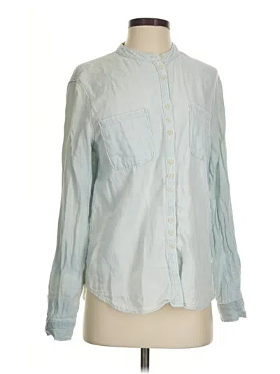 Pre-owned Joe's Jeans Long Sleeve Button Down Shirt In Blue