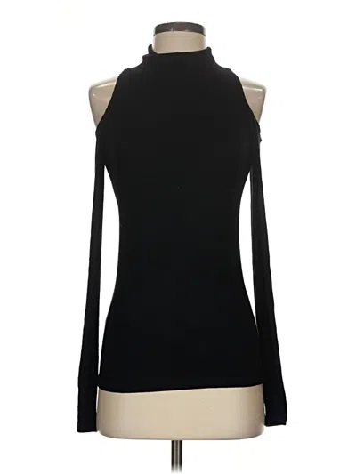 Pre-owned Joe's Jeans Long Sleeve Top In Black