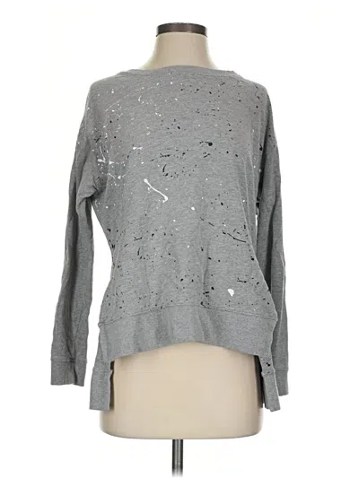 Pre-owned Joe's Jeans Long Sleeve Top In Gray