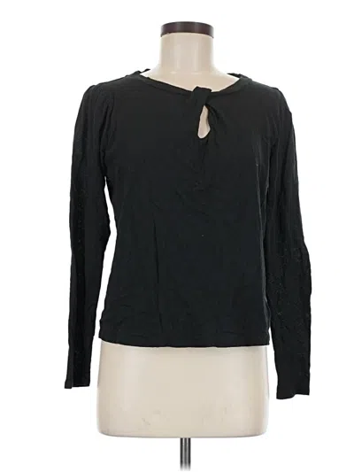 Pre-owned Joe's Jeans Long Sleeve T-shirt In Black