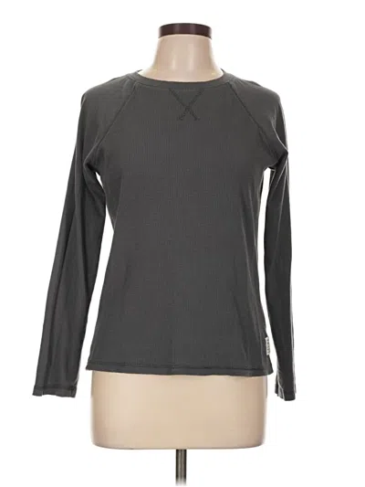 Pre-owned Joe's Jeans Long Sleeve T-shirt In Gray