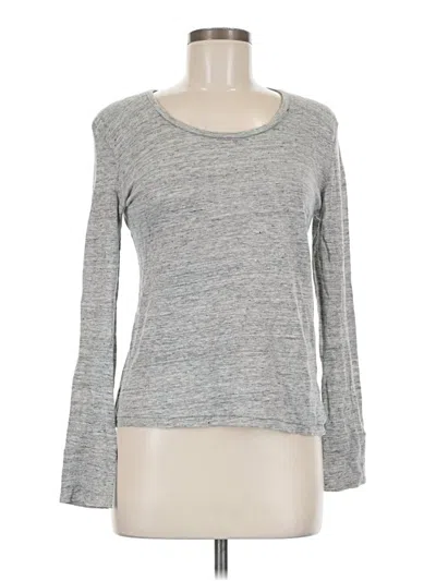 Pre-owned Joe's Jeans Long Sleeve T-shirt In Gray