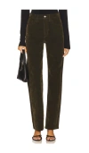 Joe's Jeans Margot Straight Flocked In Green