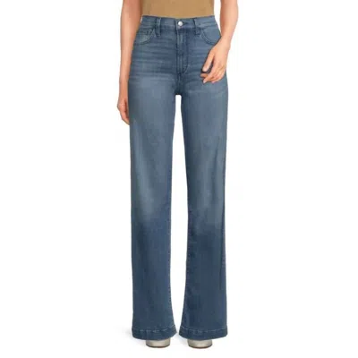 Joe's Jeans Mariah High Rise Wide Leg Jeans In Blue