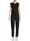 Joe's Jeans Marnie Distressed Tank Jumpsuit In Black In Black
