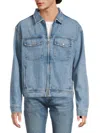 Joe's Jeans Men's Alan Washed Denim Jacket In Blue