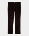 Joe's Jeans Men's Brixton Straight-leg Corduroy Pants In Black