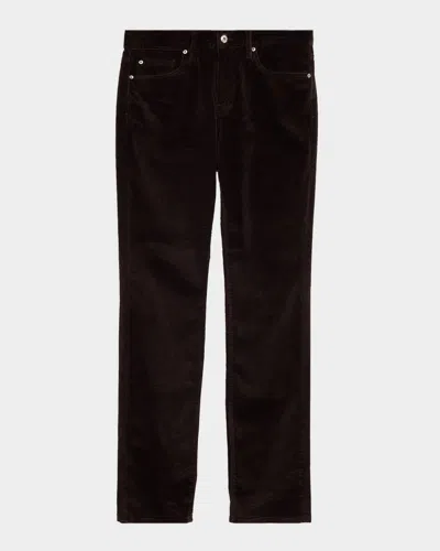 Joe's Jeans Men's Brixton Straight-leg Corduroy Pants In Black