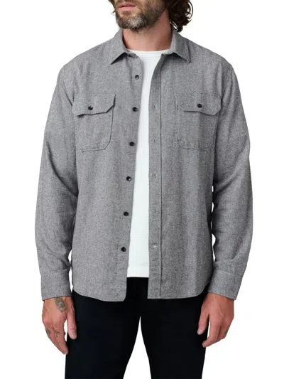 JOE'S JEANS MEN'S CHESTER COTTON FLANNEL SHIRT