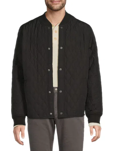Joe's Jeans Men's Diamond Quilted Jacket In Black
