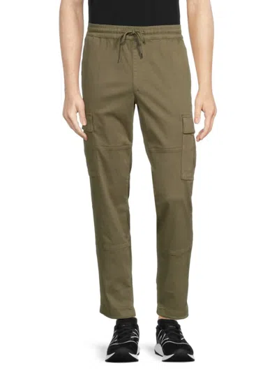 Joe's Jeans Men's Parachute Drawstring Cargo Pants In Lichen