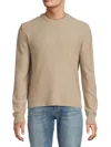 Joe's Jeans Men's Rib-knit Merino Wool Classic-fit Sweater In Brown