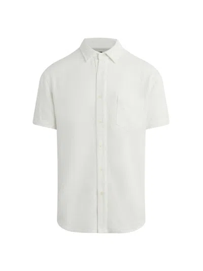 Joe's Jeans Men's Scott Cotton Dobby Shirt In White Dobby
