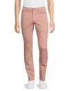 Joe's Jeans Men's Slim Fit French Terry Jeans In Faded Quar