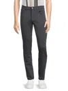 Joe's Jeans Men's Slim Fit French Terry Jeans In Graphite
