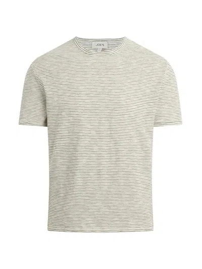Joe's Jeans Men's Striped Cotton-blend T-shirt In Gray