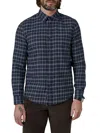 Joe's Jeans Men's The Classic Fit Oliver Flannel Shirt In Vintage Navy Plaid