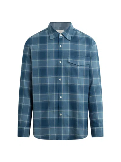 Joe's Jeans Men's The Reynolds Plaid Shirt In Blue
