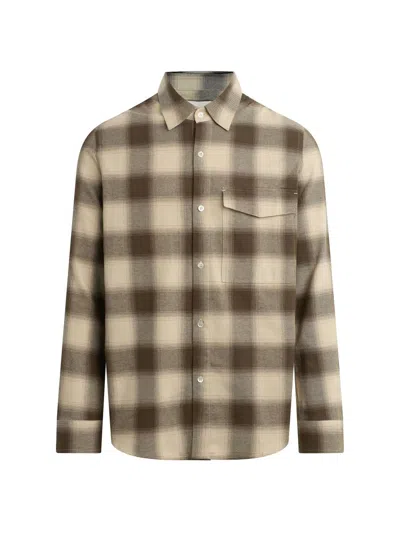 Joe's Jeans Men's The Reynolds Plaid Shirt In Brown