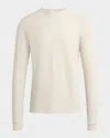 Joe's Jeans Men's Waffle Knit Long-sleeve T-shirt In Neutral