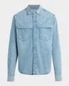 Joe's Jeans The Wayne Denim West Shirt In Blue