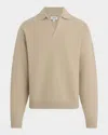 Joe's Jeans Relaxed Fit Sweater Polo In Neutral